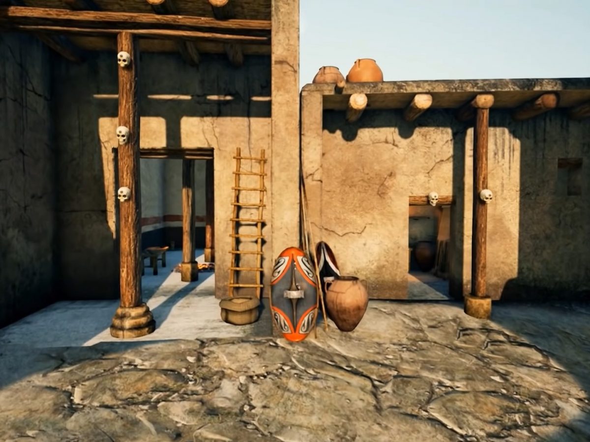 Reconstrucció digital d'un poblat ibèric